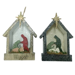 Casas de Papel Multicolores para Decoración <span class=keywords><strong>Navideña</strong></span>, Tamaños de 6 a 20 Pulgadas, Gran Venta - Product Image 5