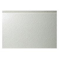 Panneaux sandwich en polyuréthane de 16 mm, panneaux muraux métalliques isolés résistants à l'eau pour maison conteneur, extérieur moderne