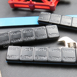 0.25oz dính màu đen dính trên bánh xe trọng lượng 1/4oz bánh xe màu xám cân bằng trọng lượng - Product Image 2