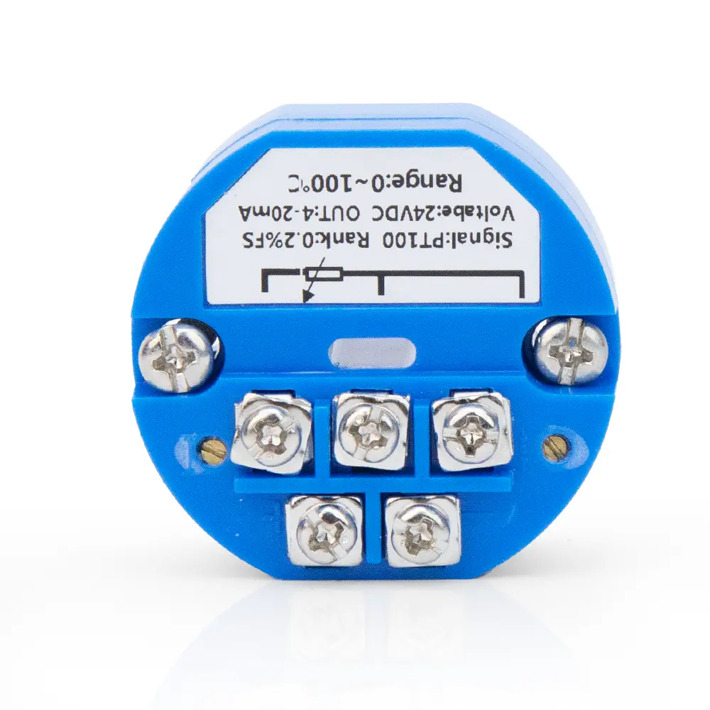 Modul pemancar suhu untuk 4-20mA RTD PT100 transduser Sensor temperatur
