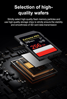 Carte mémoire numérique sécurisée haute vitesse 200 Mo/s Extreme Pro UHS-I personnalisable 32 Go 256 Go pour carte MP4 de téléphone portable avec caméra 4K
