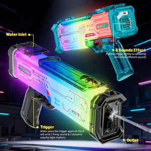 Nueva Pistola de Agua Eléctrica con Luz y Sonido Dinámicos y Coloridos, Disparo Automático de Alta Presión, Juguete de Batalla de Agua de Verano para Niños - Product Image 2