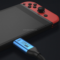 PD3.0 100W Câble USB en alliage d'aluminium à charge rapide haute vitesse 1.8m Câbles de données mâle à mâle Type-C pour PC Portable Switch Tablet PC