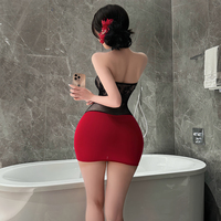 Individuelles Logo, Geringe Mindestbestellmenge, Dünner Transparenter Nahtloser Polyester-Faser-Spitzen-G-String, Erotisches Damen-Dessous-Set, Atmungsaktive Unterwäsche
