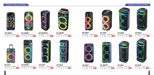 ลำโพงอัจฉริยะกลางแจ้งทรงพลังกล่องปาร์ตี้ไร้สายพร้อมไฟ LED RGB สำหรับปาร์ตี้โฮมเธียเตอร์ - Product Image 4