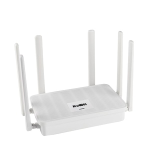 Doble banda KuWFi de alta velocidad wifi6 Wi-Fi 802.11ax DC 12V puerto de red gigabit completo 128 usuario enrutador inalámbrico doméstico para interiores - Product Image 1