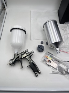 <span class=keywords><strong>Pistolet</strong></span> de <span class=keywords><strong>peinture</strong></span> HVLP/RP haut de gamme pour voiture, alimentation <span class=keywords><strong>par</strong></span> <span class=keywords><strong>gravité</strong></span>, 1,3 mm - Product Image 6