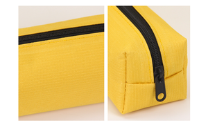 حقيبة أقلام رصاص للامتحان بسيطة ومحمولة بلون ثابت ، حقيبة قرطاسية محمولة بشعار قابل للتخصيص ، جيب صغير لأقلام الرصاص ، أدوات الكتابة - Product Image 6