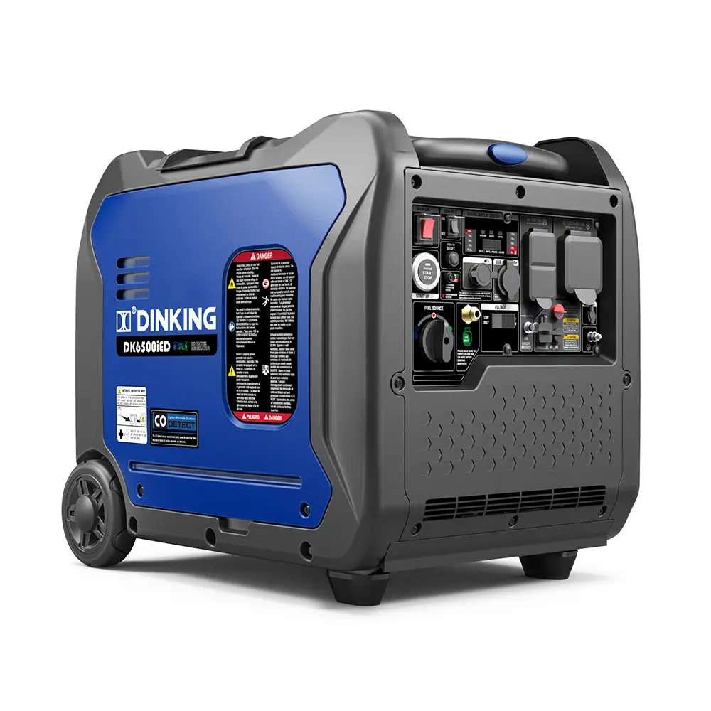 Dinking DK6500iED-GA Portable 5.5KW LPG Gasoline Dual Fuel Generator for home use