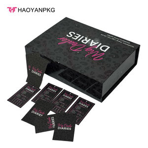 カスタマイズパッケージウィッグヘアボックスギフト、理髪店ヘアパッケージボックス、高級ファッションヘアエクステンションボックス、マグネット開閉式 - Product Image 5