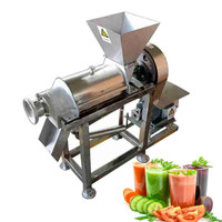 Industriële Spiraalvormige Spinazie Grapefruit Juicer Machine Sinaasappelperensap Maken Machine