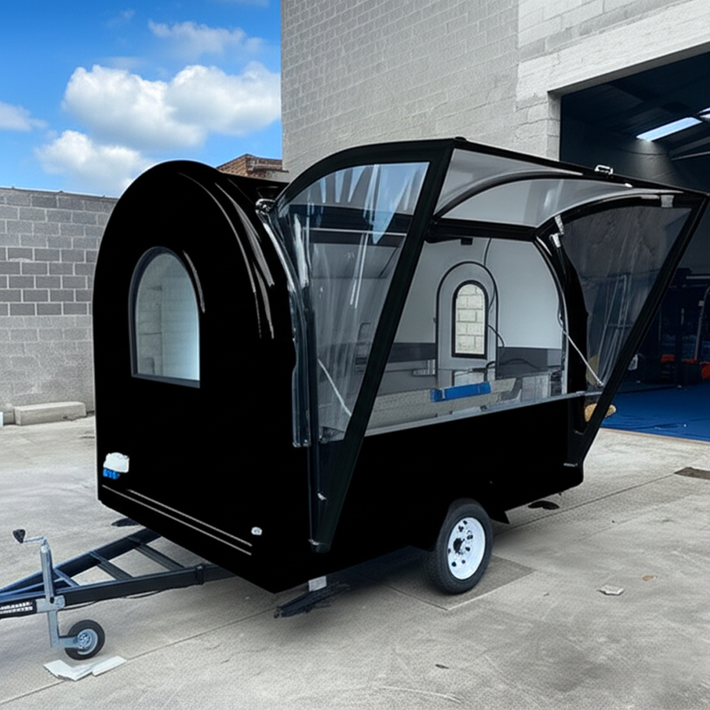 Fast Concession Trailer Food Truck Electric