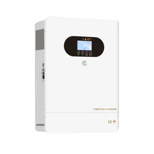 New Arrival HP Plus On off Grid 208VAC 220VAC 230VAC 240VAC Single Phase Parallel USB WIFI AC 80A inverter solar power system
