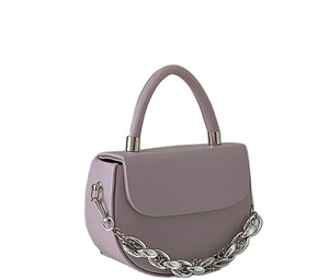 Bolso de Mano de Moda para Mujer, Alta Calidad, PU, Cadena, Asas, Cierre Magnético, Estilo Femenino, Todas las Temporadas, 19x6.5x13.5cm, Tanjing - Product Image 1