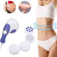 Masseur portatif électrique vibrant pour le corps, petit et portable, pour soulager les douleurs musculaires, du dos, du cou, des épaules et du corps entier