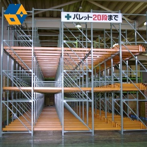 NOVA CE Heavy Duty Upright Frame <strong>Pallet</strong> <strong>Type</strong> Racking System Warehouse Metal Steel Blue Orange Storage Push Back <strong>Racks</strong> - Product Image 3