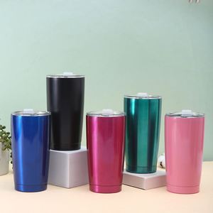 Factory Direct Supply 304 Stainless Steel Vacuum Insulated <b>Thermos</b> Mug Transparent Lid Direct-Drinking Portable Outdoor Car Use - Product Image 3