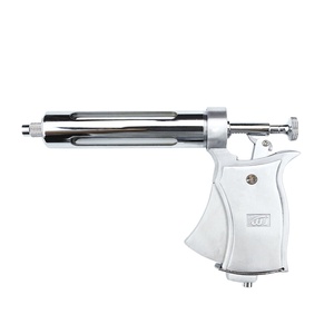 WANJIA yeni 50ml veteriner yarı otomatik Metal şırınga tabancası tanı özellikleri ile - Product Image 1