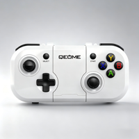 Joystick Game Retro Android Nirkabel Ringan dengan Penyangga Ponsel Mendukung PC/iOS Kecil & Mudah Dibawa
