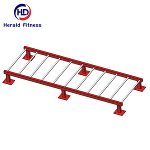 Plateforme <span class=keywords><strong>d</strong></span>'entraînement CrossFit en acier avec panier de musculation, équipement de fitness multifonctionnel pour salle de sport, mur <span class=keywords><strong>d</strong></span>'entraînement CrossFit, rack de musculation - Product Image 2