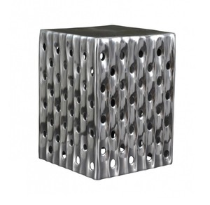 Modern Metal Coffee <b>Table</b> Contemporary Design Decorative Living Room Furniture Industrial Style <b>Cube</b> Shape - Product Image 3