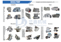 476-8768 4768768 Pompe à carburant pour moteur diesel 384-0622 20r-1644 476-8765 Pompe à injection 3840622 20r1644 4768765 pour Carter C7 C9