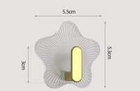 Crochets muraux décoratifs de luxe personnalisés pour salle de bain, porte-manteau, porte-écharpe, porte-clés, crochets transparents