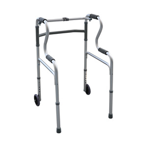Andador de Aleación de Aluminio con Ruedas, Altura Ajustable, Antideslizante, para Personas Mayores - Product Image 2