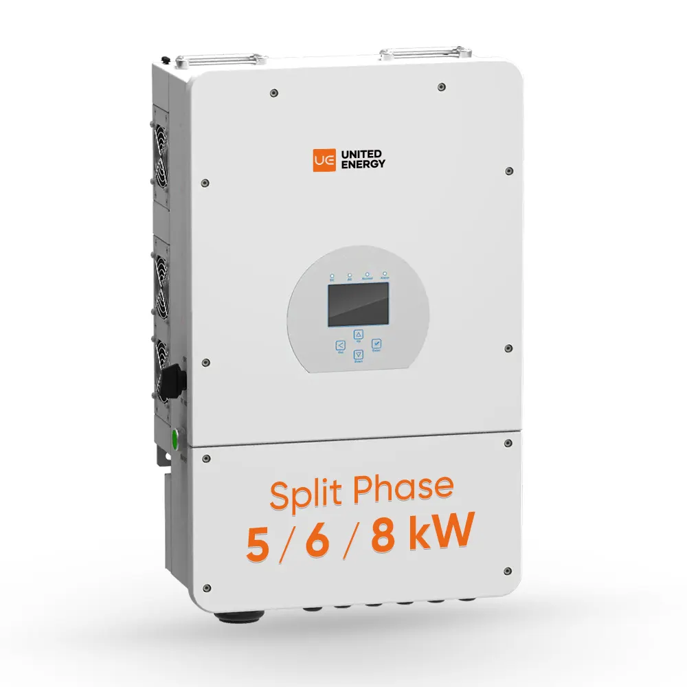 Groothandel Deye Hybride Omvormer 5kw 8kw 10kw Eenfasige On-Off Grid Hybride Zonne-Energie Omkeren