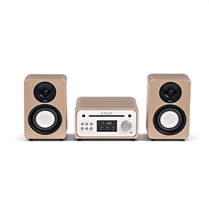 Compatto HI FI CLASSIC Stéréo Mini Bluetooth Coton Chêne Blanc 2x 20w 254591 - Product Image 3