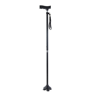 Folding <b>Walking</b> Cane Aluminum Alloy Adjustable Anti-Slip Portable Hiking Travel Trekking Mountaineering <b>Walking</b> <b>Stick</b> - Product Image 3