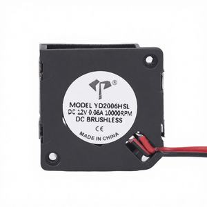 高速低噪音20*20*06mm滚珠/套筒轴承PWM FG防水直流鼓风机冷却风扇高风量50000小时 - Product Image 3