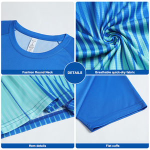 Camisetas <span class=keywords><strong>de</strong></span> Manga Corta para Correr para Hombre, Secado Rápido, Transpirables, para Maratón, Impresión Digital Personalizada, Ultraligeras <span class=keywords><strong>de</strong></span> 90g - Product Image 6