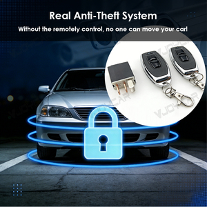 <span class=keywords><strong>Alarme</strong></span> de Voiture <span class=keywords><strong>Sans</strong></span> <span class=keywords><strong>Fil</strong></span> à Relais, Système Antivol pour Automobile avec Coupure Moteur, Antidémarrage Démarrage à Distance, Installation Facile - Product Image 4