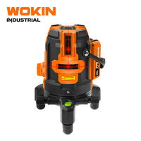 Niveau laser industriel WOKIN 507505 à auto-nivellement, 5 lignes, pour la construction