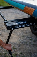 Porte-bagages de toit universel en aluminium, capacité 80 kg, pour SUV, fourgonnette, véhicule tout-terrain