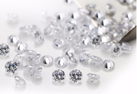 Yuyinggemmes – pierres de zircone cubique synthétiques de qualité AAA, forme ronde, taille blanche brillante, pierre précieuse CZ