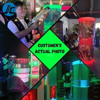 Indoor-Outdoor Laser-Tag-Spielset mit LED-Weste und Blaster-Pistole für Teamkämpfe und Partys, für 1-100 Spieler