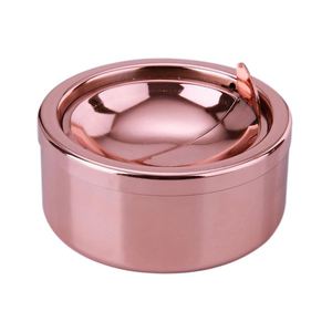 Hotel Personalized Round Outdoor Metal Cigar Stainless Steel <b>Ashtray</b> - Product Image 2
