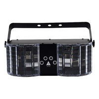 Luz Láser LED Activada por Sonido, Efecto Mariposa de Siete Colores, para KTV, Fiestas, Discotecas, Control DMX512, Regulable