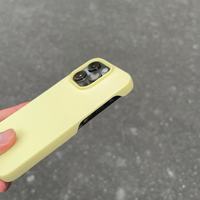 Coque de téléphone en silicone souple couleur bonbon, coque mate semi-transparente de couleur unie, protection antichute, pour iPhone 17 Pro Max 16