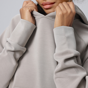 Automne hiver vêtements de sport entraînement Fitness sweats à capuche pour femmes mode à manches longues femmes Gym Sport haut personnalisé femmes Sublimation sweats à capuche - Product Image 3