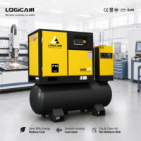 Compresseur d'air électrique LOGICAIR triphasé 50 Hz/60 Hz, type à vis rotative, avec sécheur d'air pour découpe laser