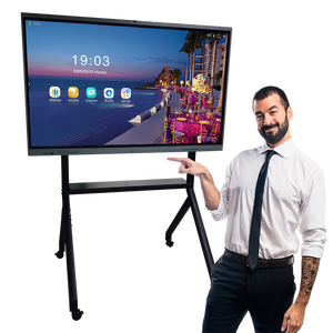 Tableau blanc interactif tout-en-un à prix bas avec garantie d'un an, écran plat interactif, moniteur tableau blanc interactif - Product Image 1