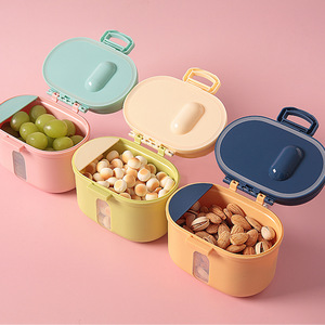 Crown – boîte de lait en poudre, distributeur portable, grande capacité, stockage hermétique pour bébés de 0 à 12 mois, sans Bpa, matériau PP - Product Image 2