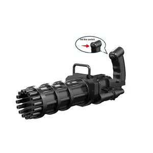 Máy Tạo Bong Bóng Trực Tuyến Máy Tạo Bong Bóng Tự Động Dung Tích Lớn 15 Lỗ Máy Tạo Bong Bóng Điện <span class=keywords><strong>Gatlin</strong></span> Mini Đồ Chơi Cho Trẻ Em - Product Image 1