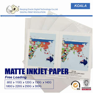 Premium 140g papel fotográfico mate de inyección de tinta de doble cara fabricante chino para impresión de oficina - Product Image 4