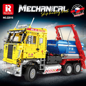 Blocs de construction de camions télécommandés, modèle 22016, jouet éducatif pour garçons de 8 à 13 ans - Product Image 3