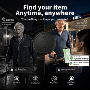 Localizador Global Find My Tag, Rastreador de Posición de Bajo Consumo de Energía, Mini Rastreador para Cartera, Auto, Bolso, Perro, Mascotas, Bicicleta, Niños - Product Image 4