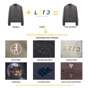 Jersey pesado de alta calidad, logotipo de algodón, Sudadera con capucha, sudaderas con capucha de talla grande para hombre, sudaderas con capucha personalizadas de peso pesado de gran tamaño en blanco - Product Image 5